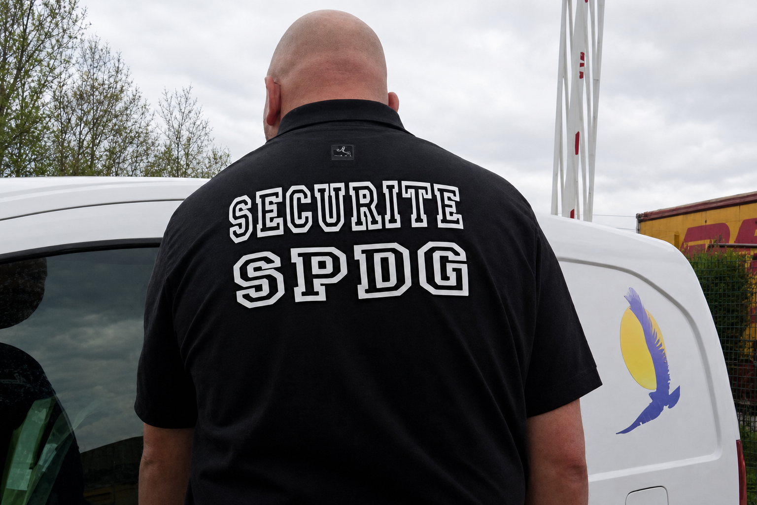 Agent de sécurité SPDG en ronde