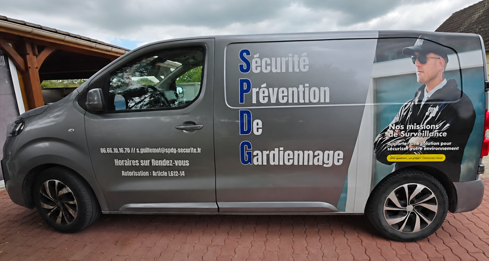 Camion SPDG pour intervention sous alarme