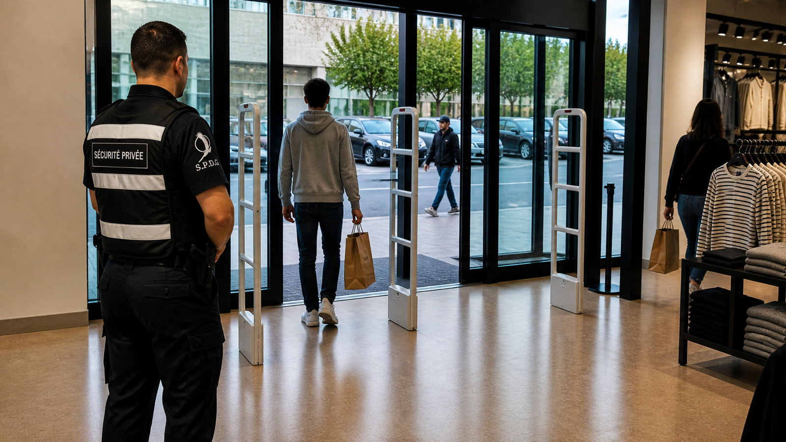 Agent SPDG pour la sécurité des commerces et points d’accueil