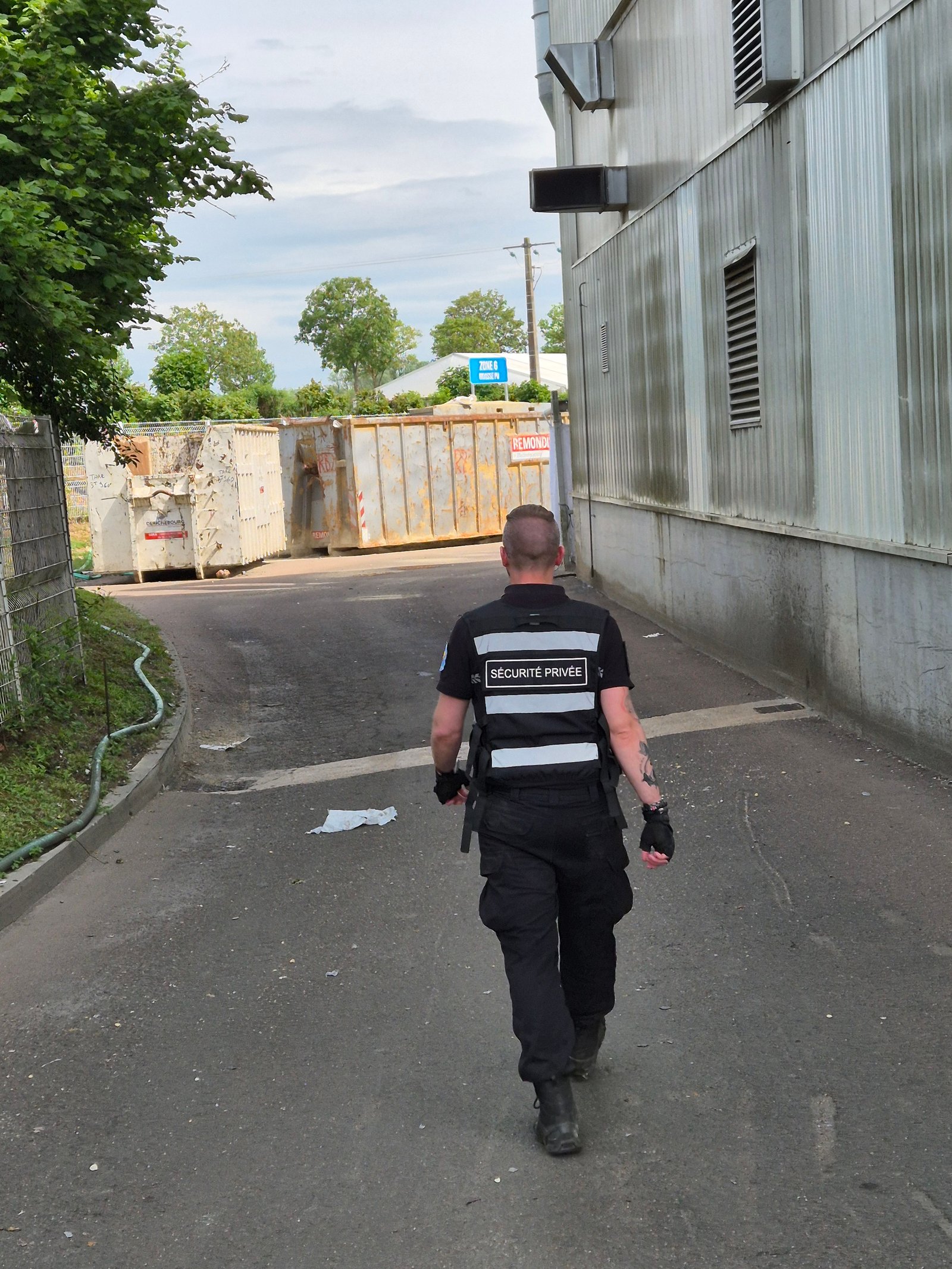 Surveillance d'entrepôt SPDG